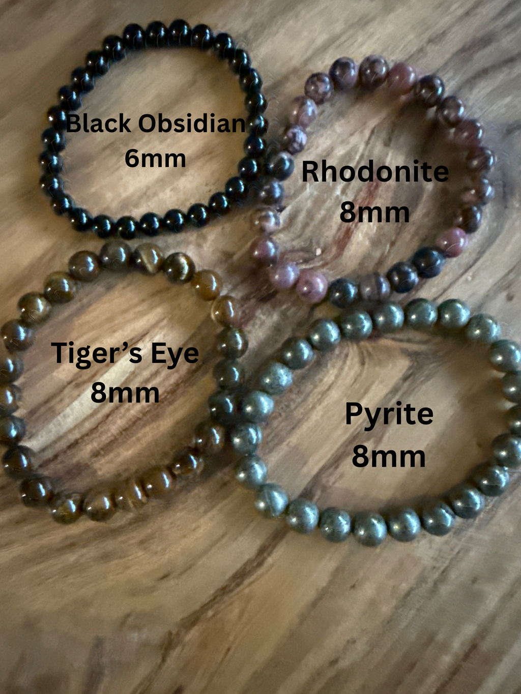 Protection & Grounding Crystal Bracelets