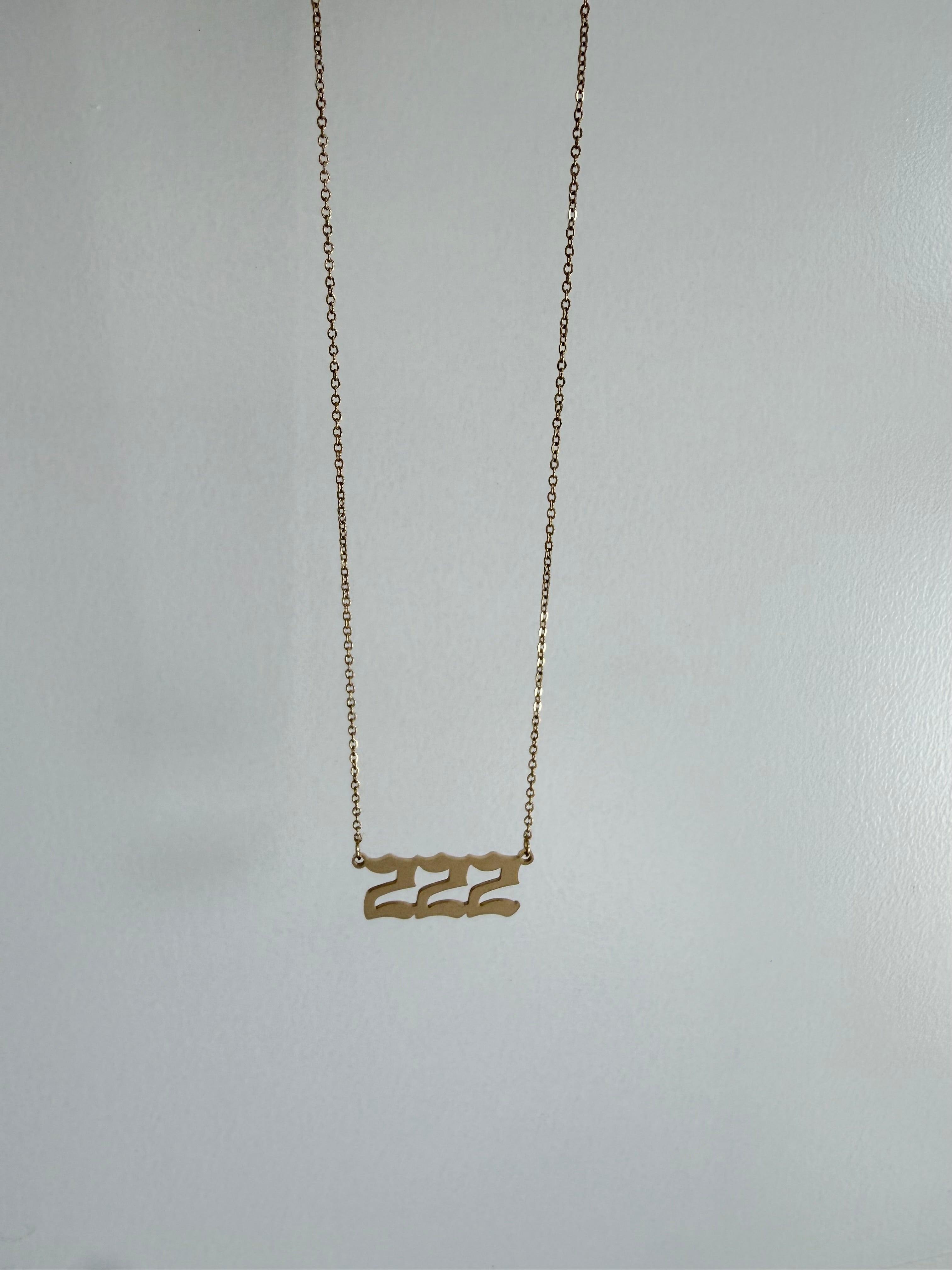 Angel Number Necklace | The Angel Alignment Collection
