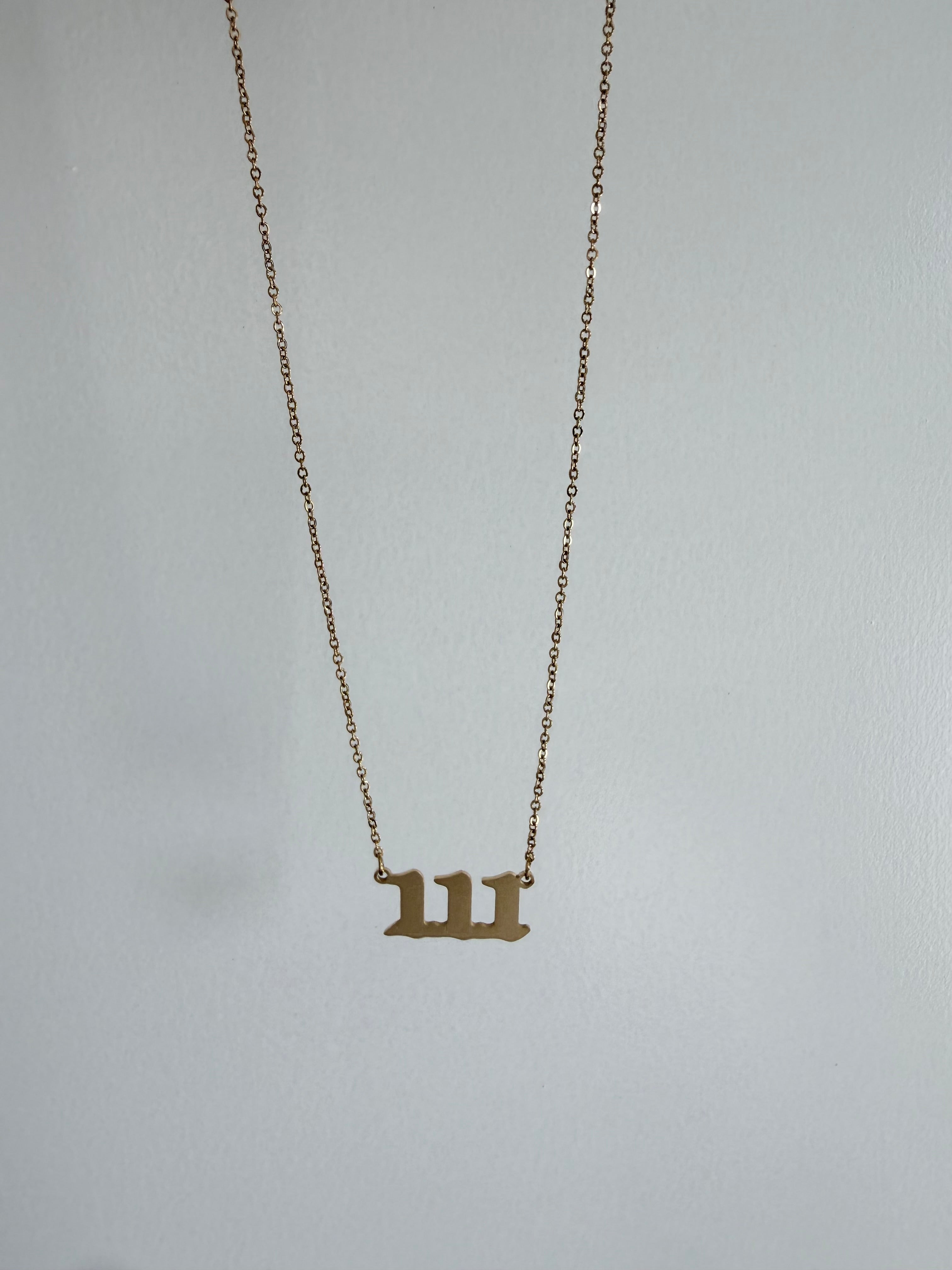 Angel Number Necklace | The Angel Alignment Collection