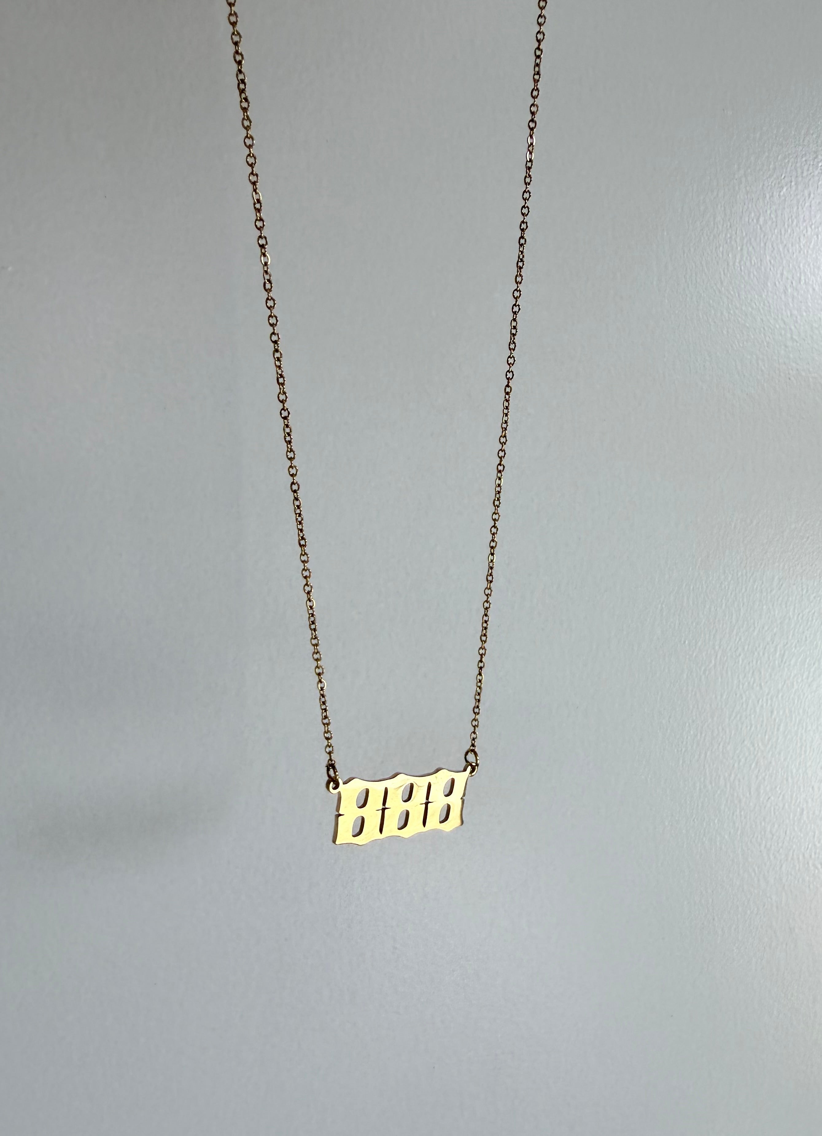 Angel Number Necklace | The Angel Alignment Collection
