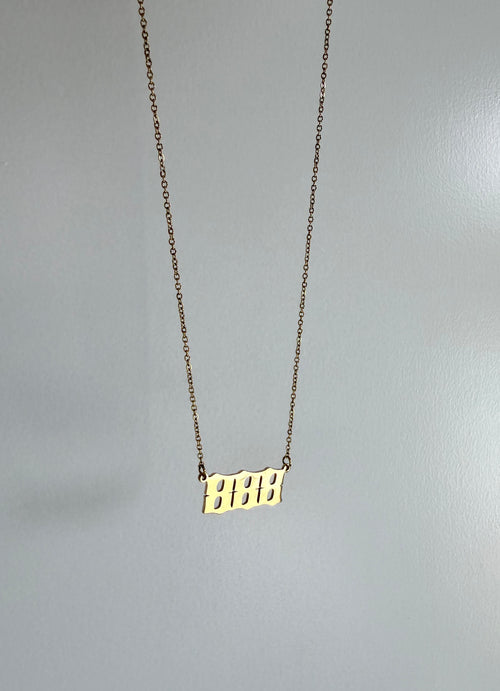 Angel Number Necklace | The Angel Alignment Collection