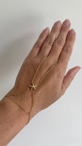 The Stella Starfish Hand Chain