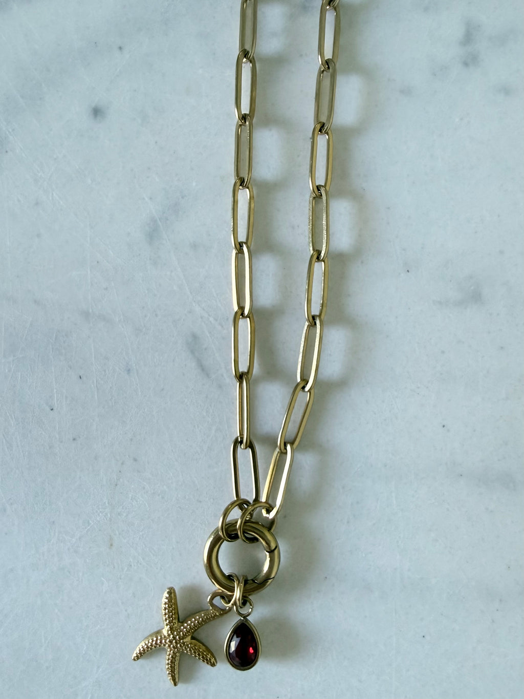 Aura Charm – January Birthstone ✨