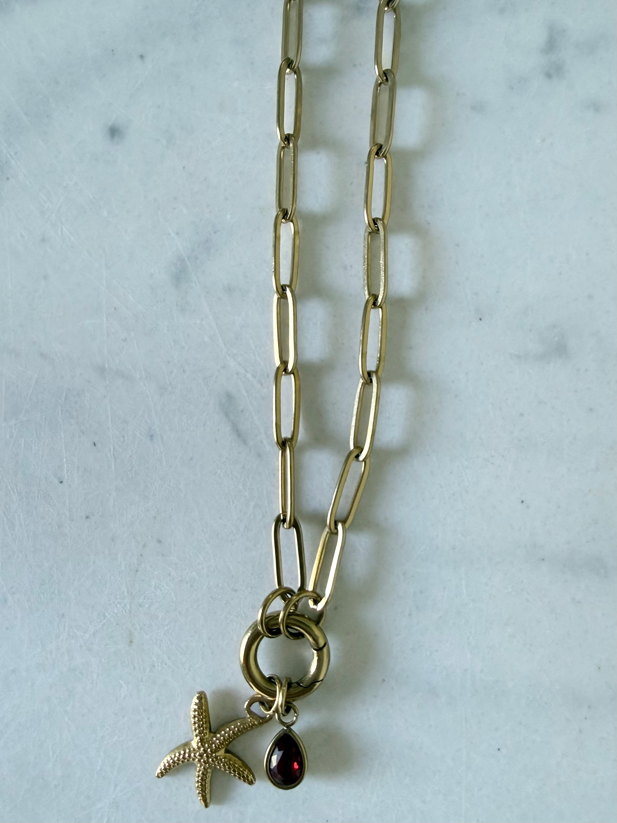 Aura Charm – January Birthstone ✨