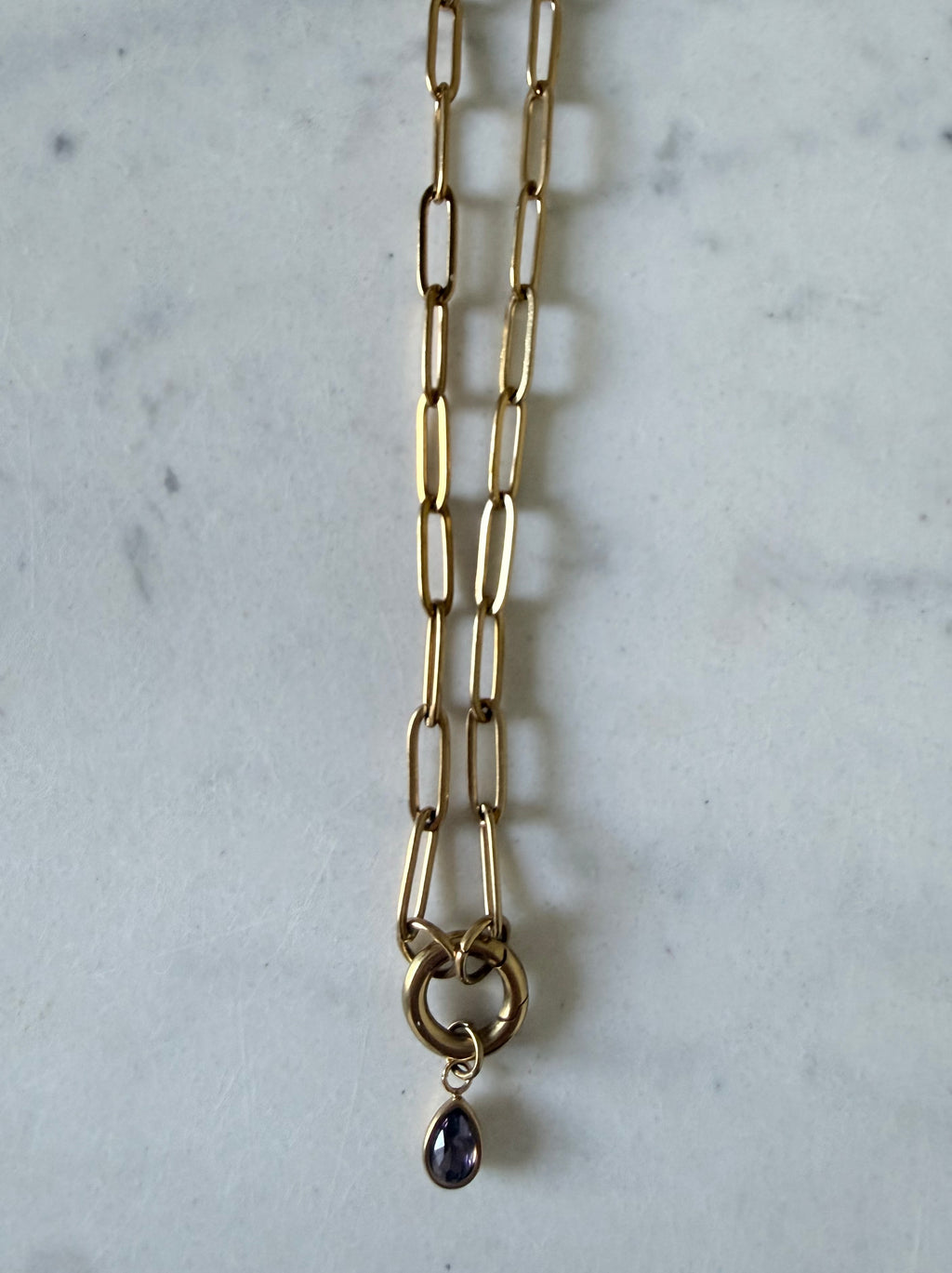 Aura Charm – February Birthstone ✨