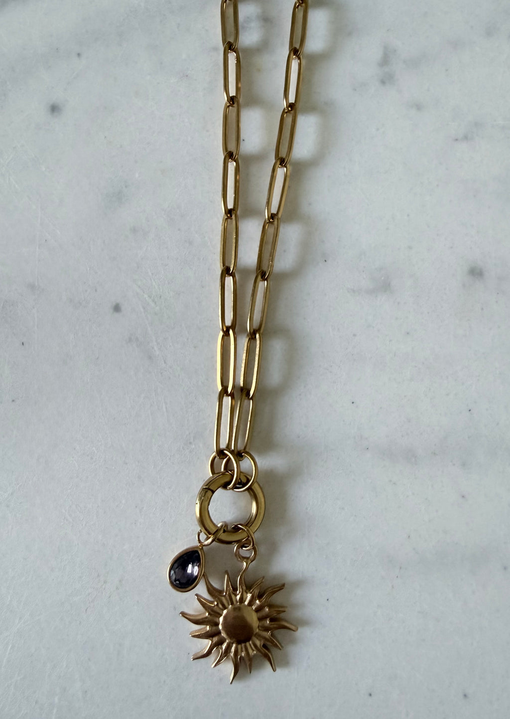 Aura Charm – February Birthstone ✨