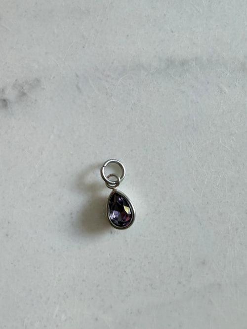 Aura Charm – February Birthstone ✨