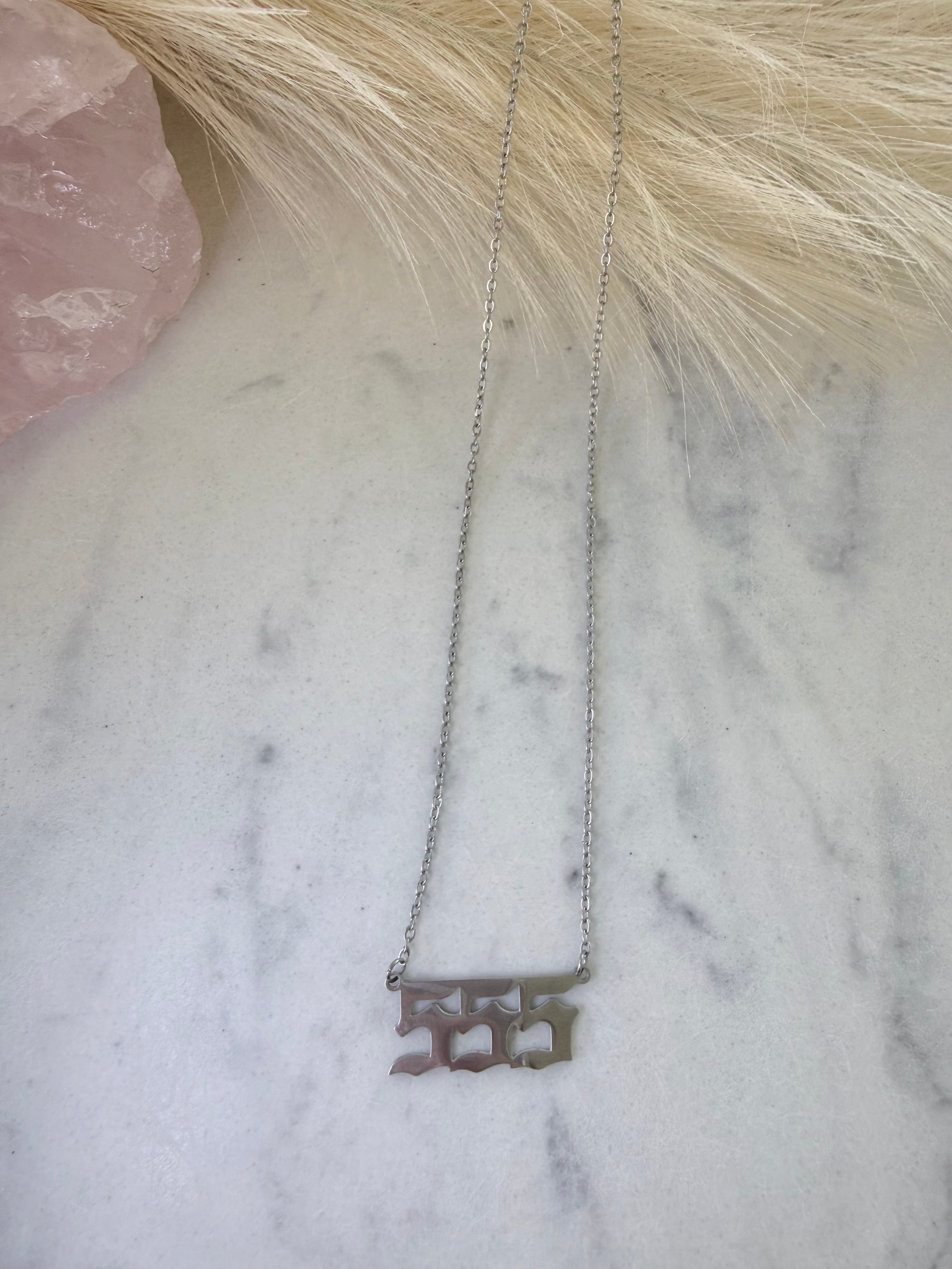 Angel Number Necklace | The Angel Alignment Collection