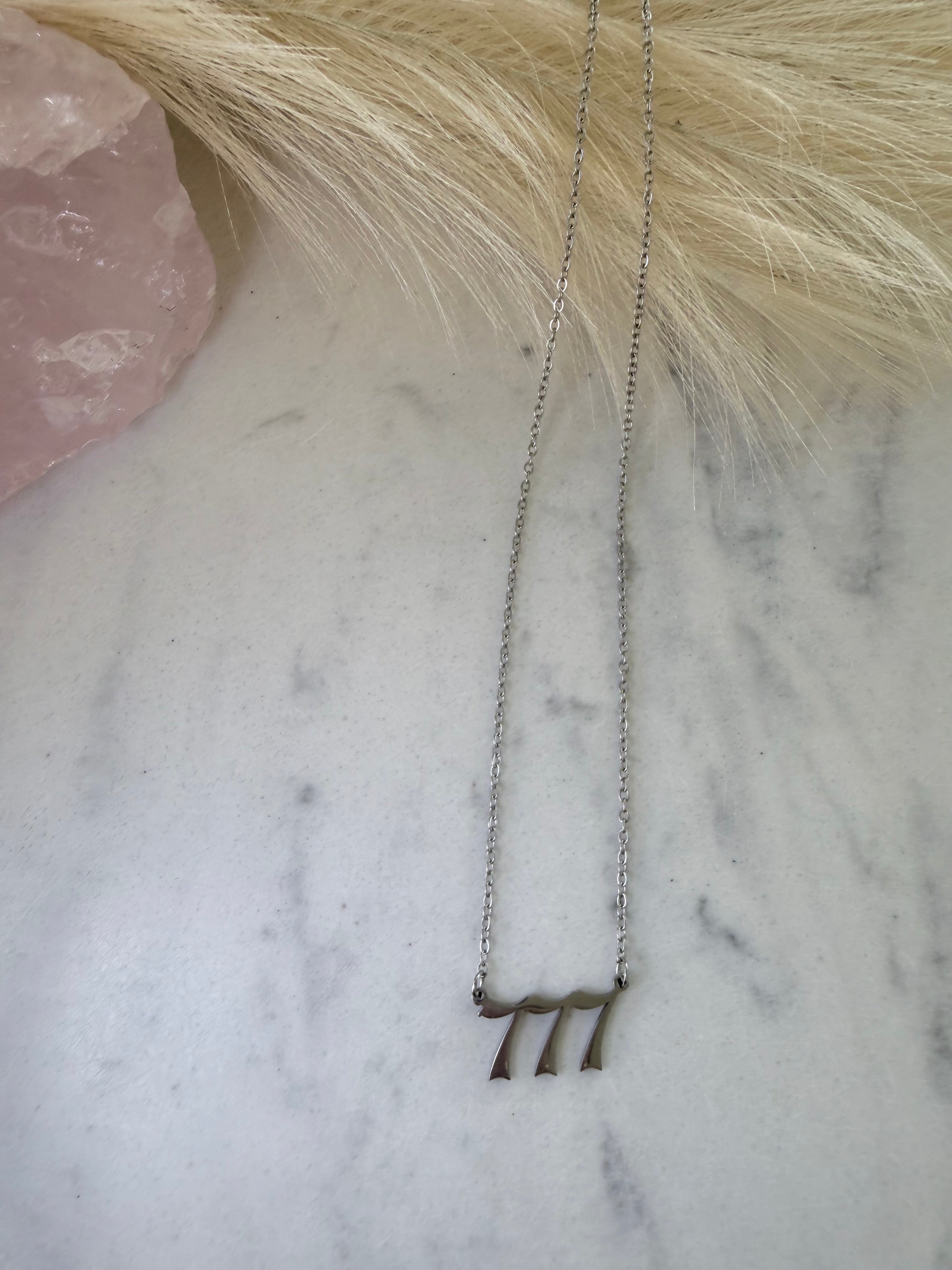 Angel Number Necklace | The Angel Alignment Collection