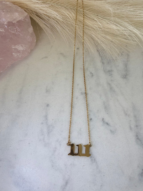 Angel Number Necklace | The Angel Alignment Collection
