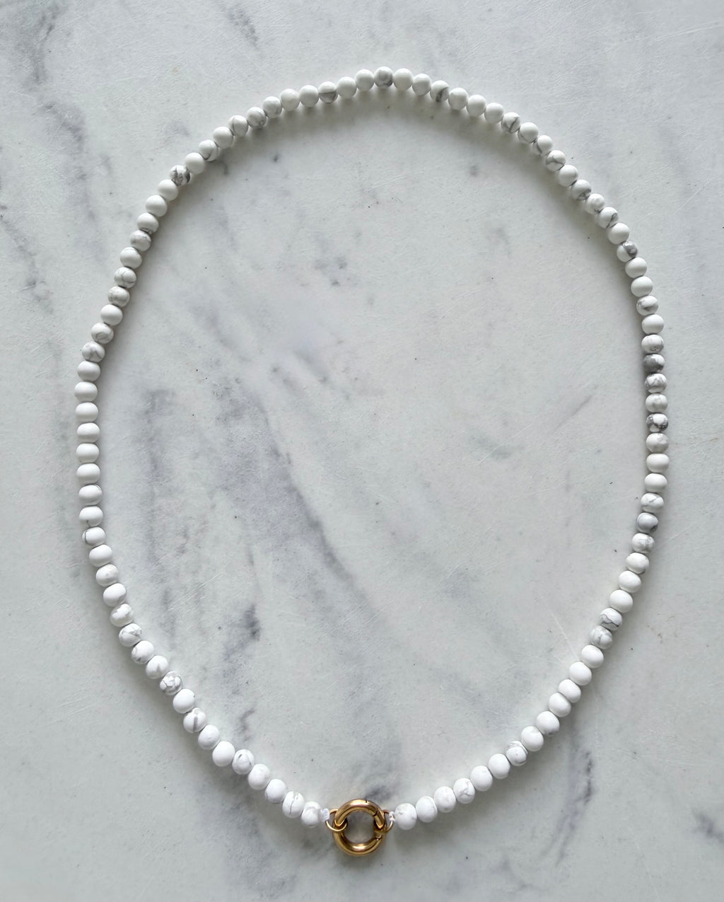 Aura Crystal Beaded Necklace