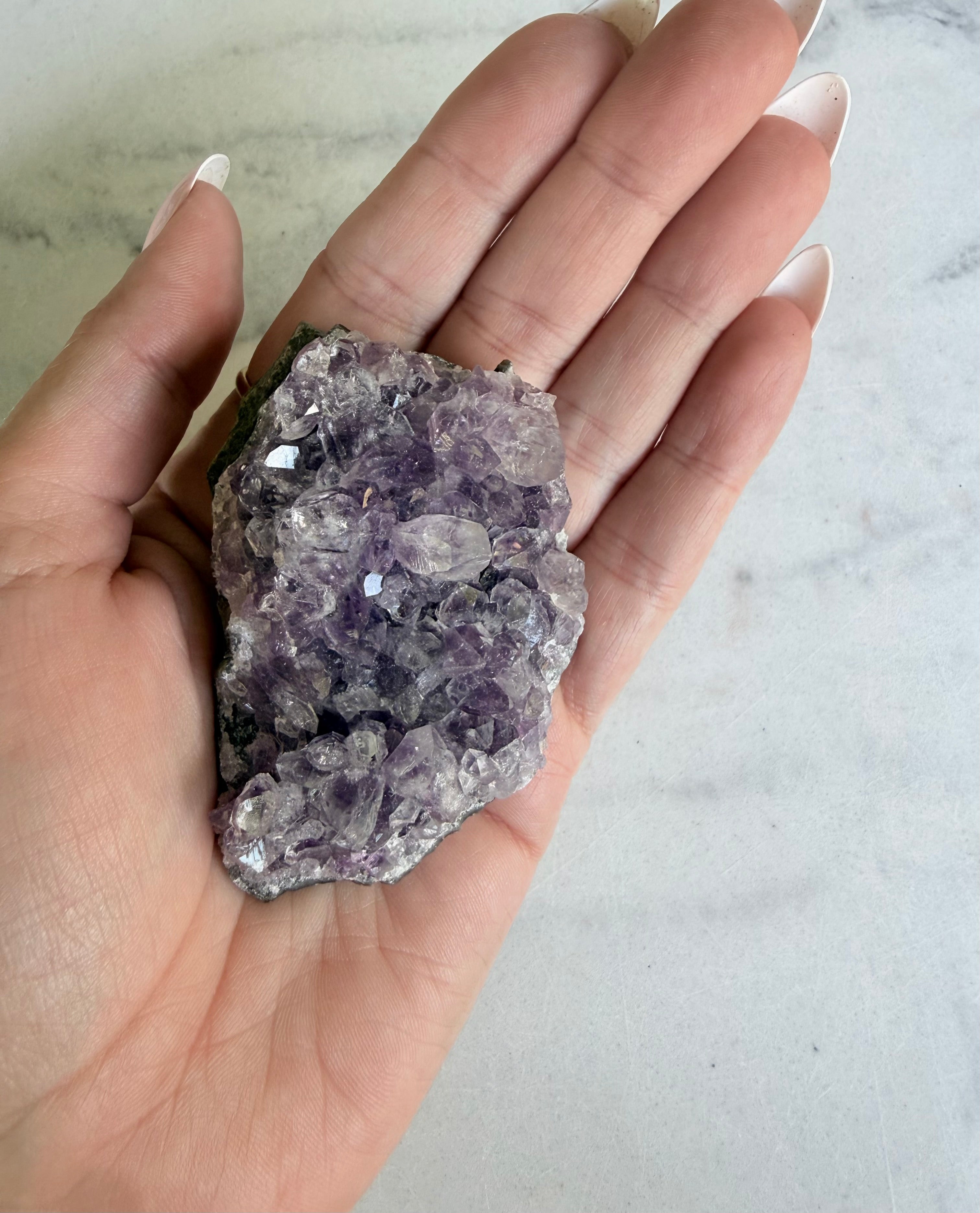 Amethyst Cluster Crystal