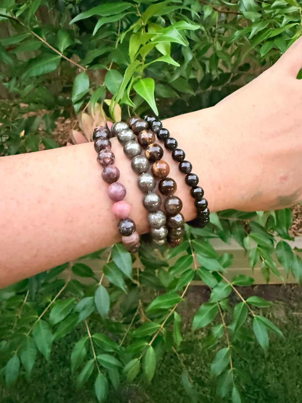 Protection & Grounding Crystal Bracelets